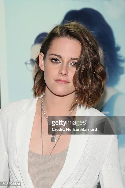 Actress Kristen Stewart attends a screening of "Clouds Of Sils Maria" hosted by IFC at the IFC Center on January 3, 2016 in New York City.