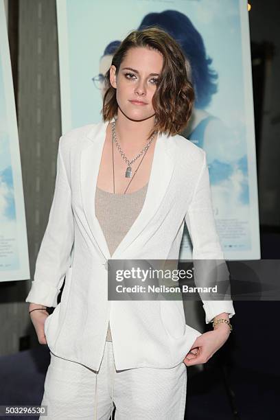 Actress Kristen Stewart attends a screening of "Clouds Of Sils Maria" hosted by IFC at the IFC Center on January 3, 2016 in New York City.