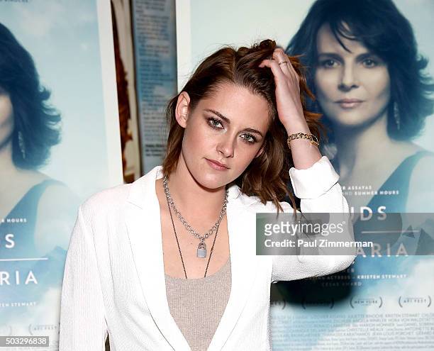 Actress Kristen Stewart attends IFC Hosts A Screening Of "Clouds Of Sils Maria" at IFC Center on January 3, 2016 in New York City.