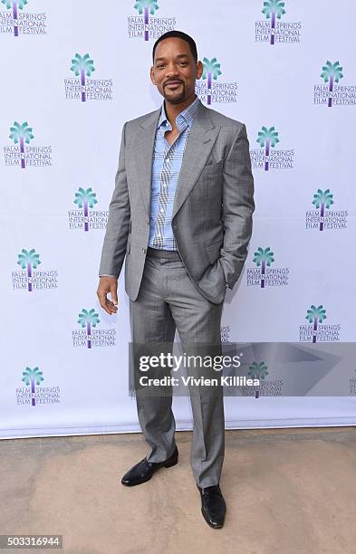 Actor Will Smith attends a screening of "Concussion" at the 27th Annual Palm Springs International Film Festival on January 3, 2016 in Palm Springs,...