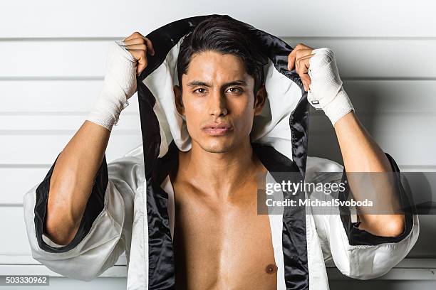 Boxer In Robe Boxer Robe Photos and Premium High Res Pictures - Getty Images