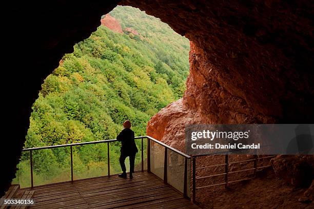 las médulas ancient roman mines, león (spain) - レオン県 ストックフォトと画像