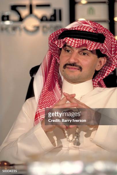 Billionaire investor Saudi Prince Alwaleed.