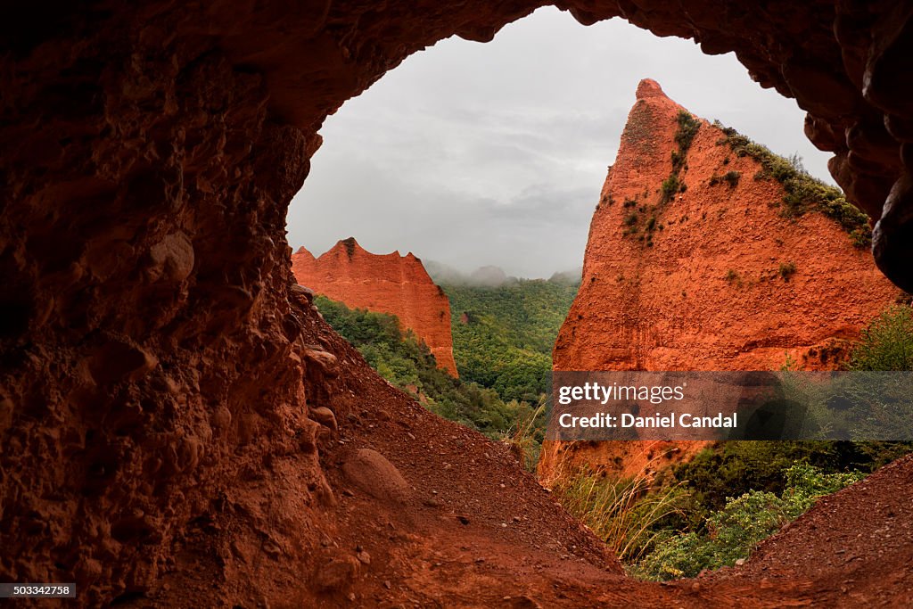 Las Médulas ancient roman mines, León (Spain)