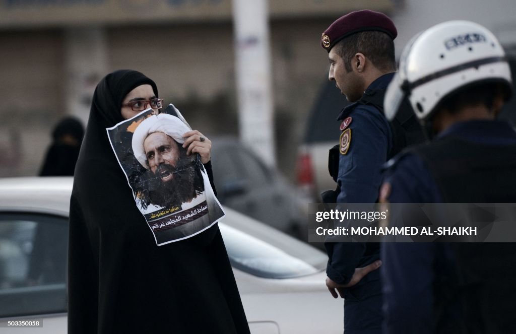 TOPSHOT-BAHRAIN-SAUDI-EXECUTION-DEMO