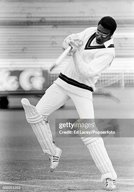 West Indian cricketer Clive Lloyd of Lancashire, 22nd May 1970.