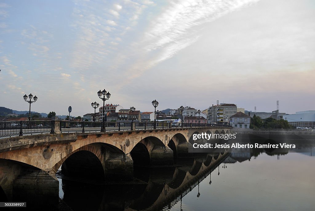 Puente sobre el rio Leréz