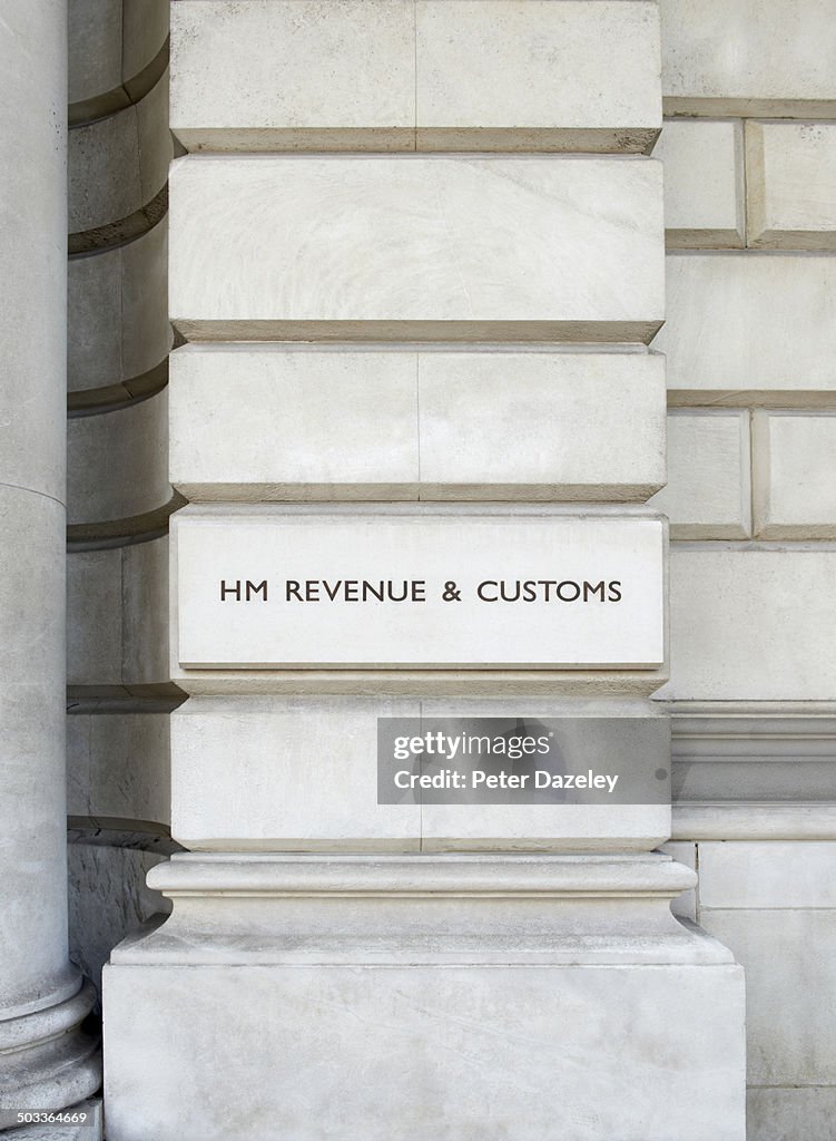 HM Revenue and Customs upright