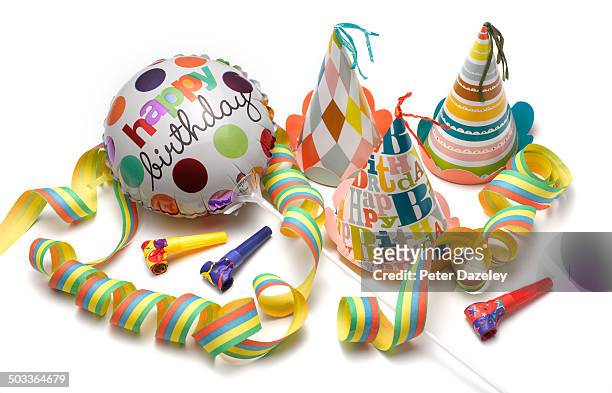 birthday party fun - decorative balloons ストックフォトと画像