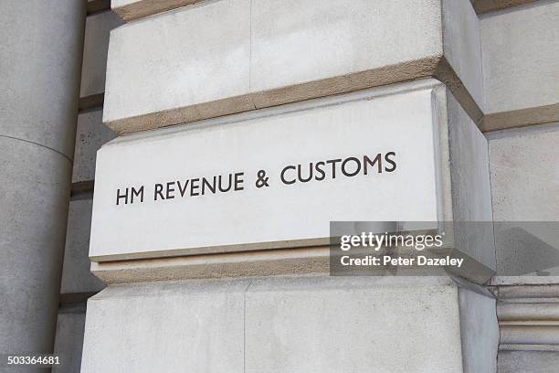 hm revenue and customs - hmrc stock-fotos und bilder