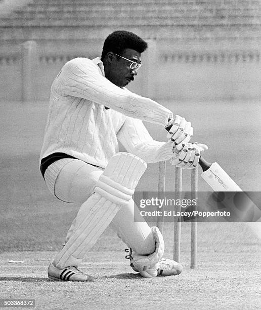 West Indian cricketer Clive Lloyd of Lancashire, 22nd May 1970.