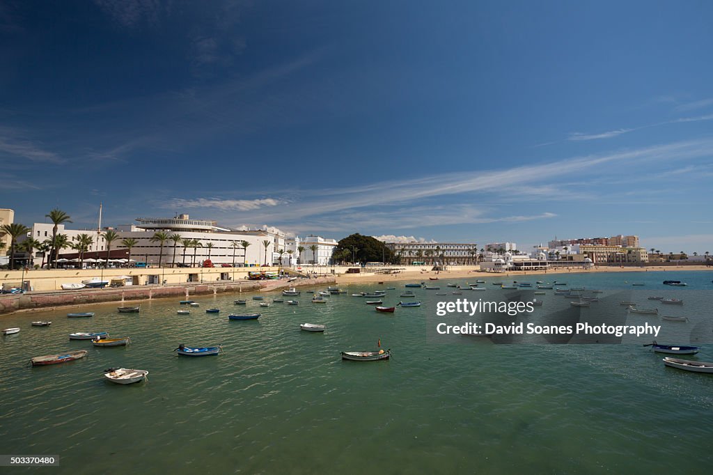 Playa de la Caleta, Cadiz, Spain