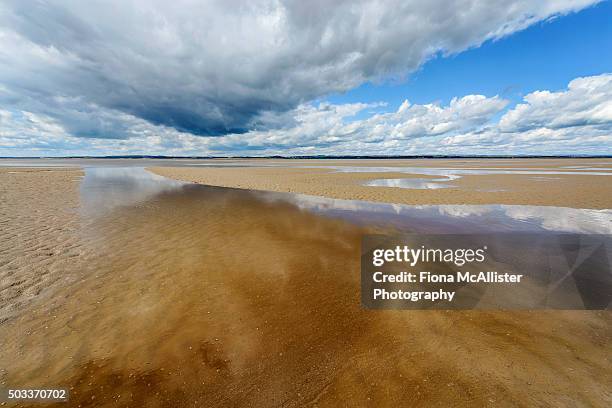 tidal treats - cumbrian coast stock pictures, royalty-free photos & images