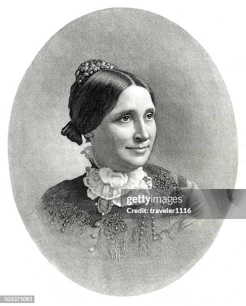 lucy webb hayes - rutherford b hayes stock illustrations