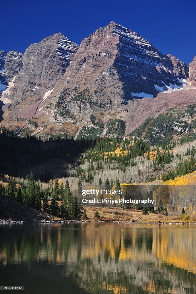 Maroon Bells in Autumn