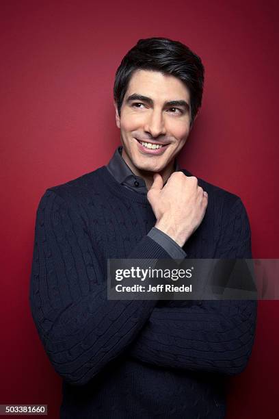 Actor Brandon Routh is photographed for TV Guide Magazine on January 17, 2015 in Pasadena, California.