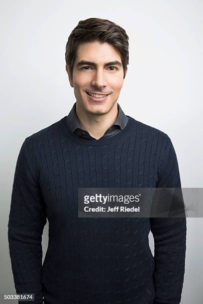 Actor Brandon Routh is photographed for TV Guide Magazine on January 17, 2015 in Pasadena, California.