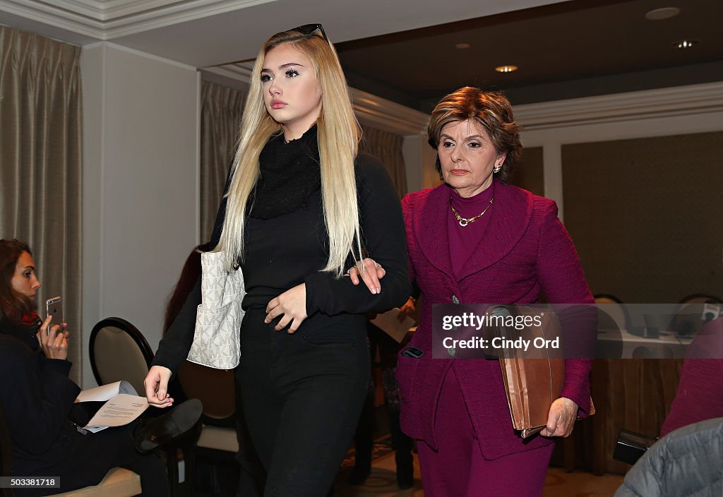 Gloria Allred Press Conference