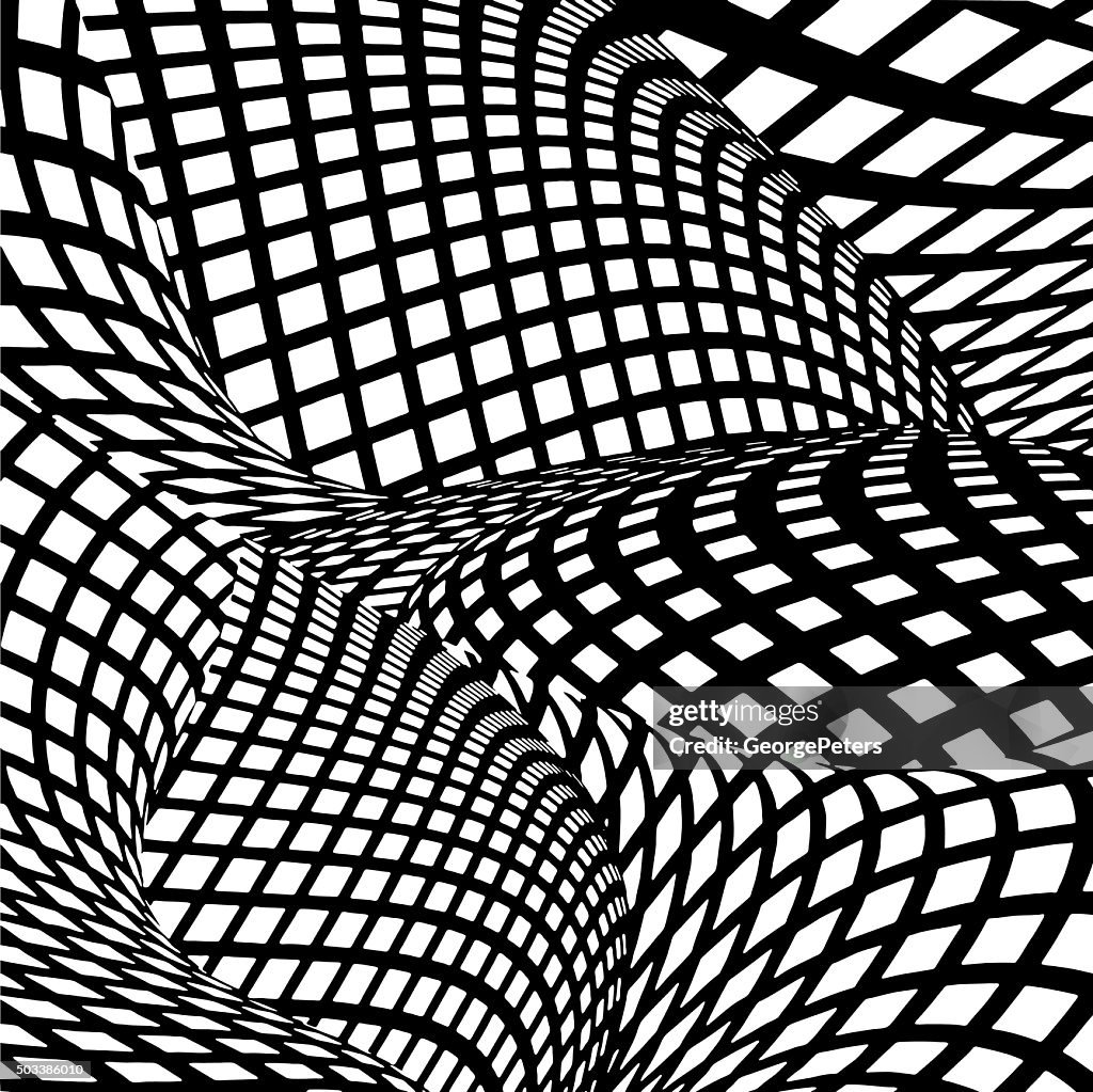 Cyberspace Halftone Pattern