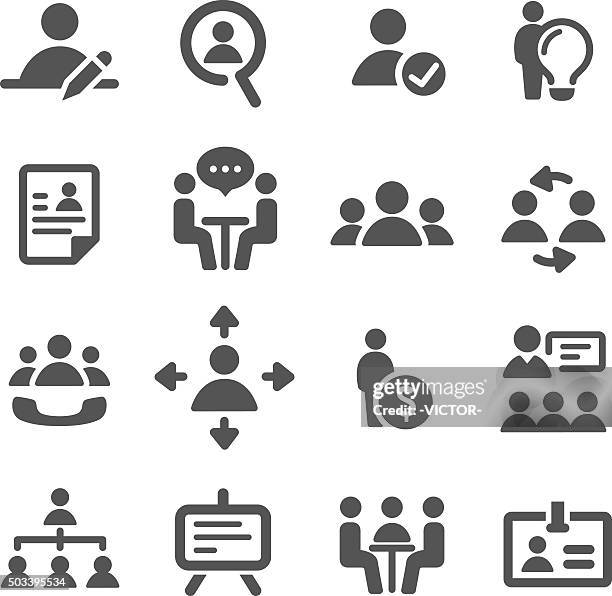 human resource, strategy and business icons - acme series - corporate hierarchy 幅插畫檔、美工圖案、卡通及圖標