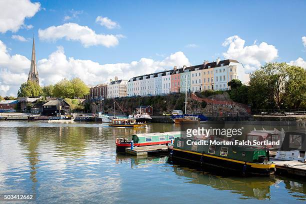 redcliff parade buildings - bristol stock pictures, royalty-free photos & images
