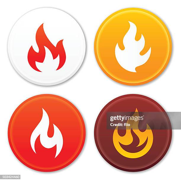 flamme symbole - fackel stock-grafiken, -clipart, -cartoons und -symbole