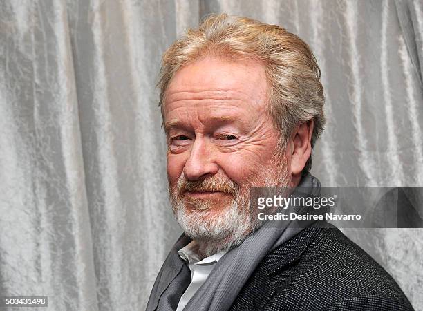 Film director Sir Ridley Scott attends AOL BUILD Series: Drew Goddard and Sir Ridley Scott, "The Martian" at AOL Studios In New York on January 4,...