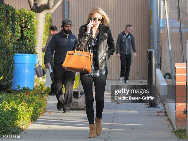 Nicky Hilton is seen on January 04, 2016 in Los Angeles, California.