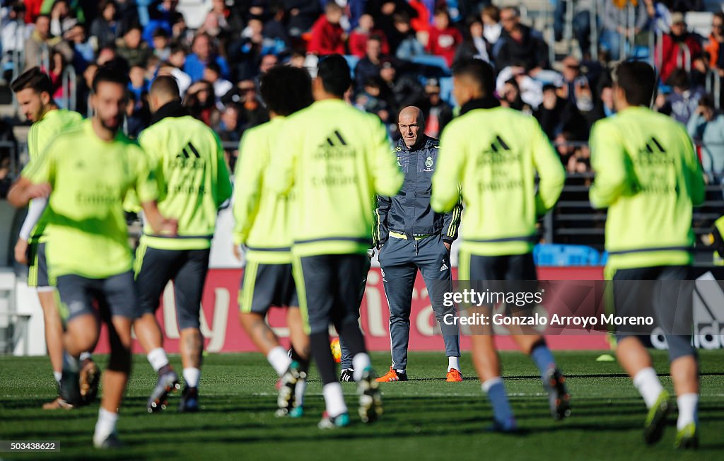 Real Madrid Training and Press Conference