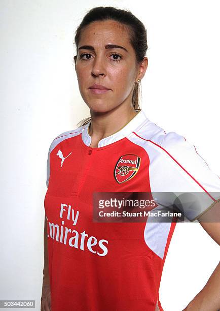 Arsenal Ladies new signing Fara Williams at Emirates Stadium on January 5, 2016 in London, England.