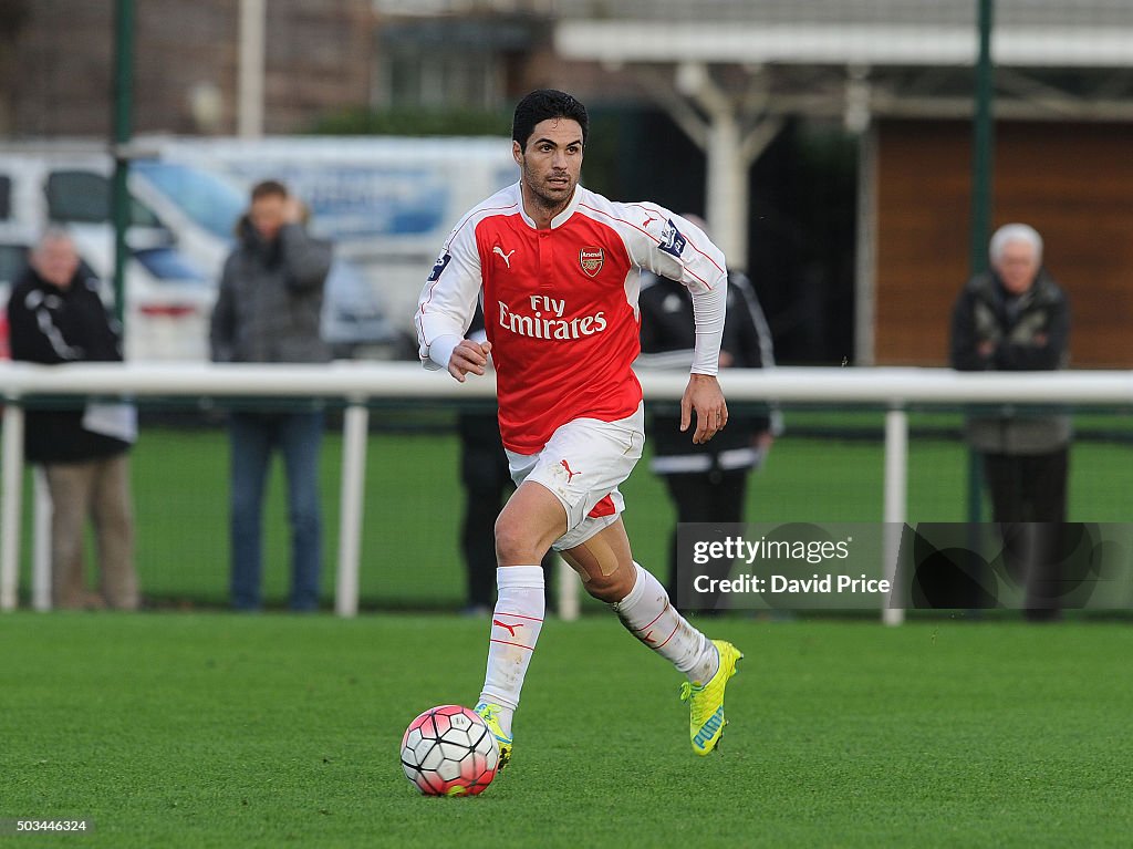 Arsenal U21 v Blackburn Rovers U21 - Barclays Premier Under-21 League