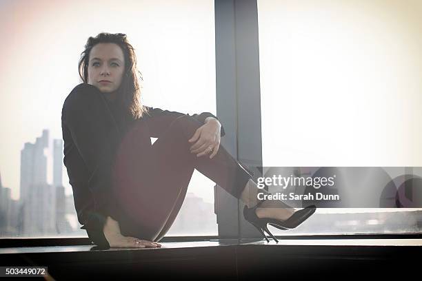 Actor Samantha Morton is photographed for the Times on October 12, 2015 in London, England.