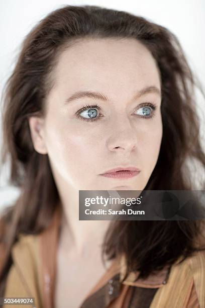 Actor Samantha Morton is photographed for the Times on October 12, 2015 in London, England.