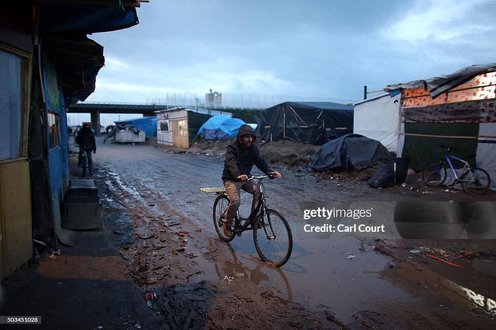 Harsh Winter Conditions For Those Living In The Migrant Camp In Calais