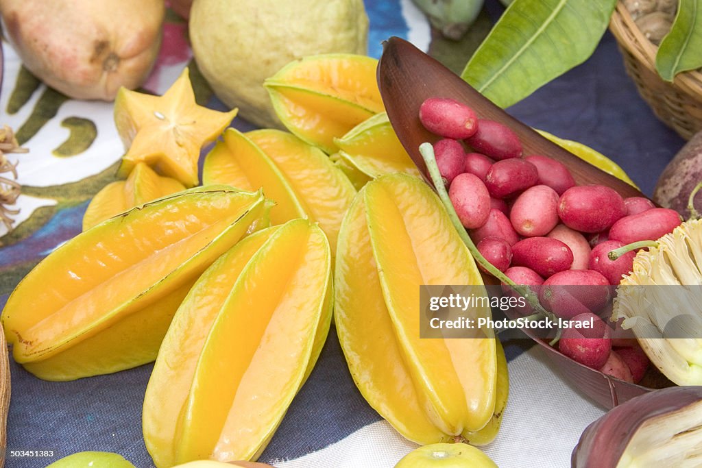 Edible tropical fruit