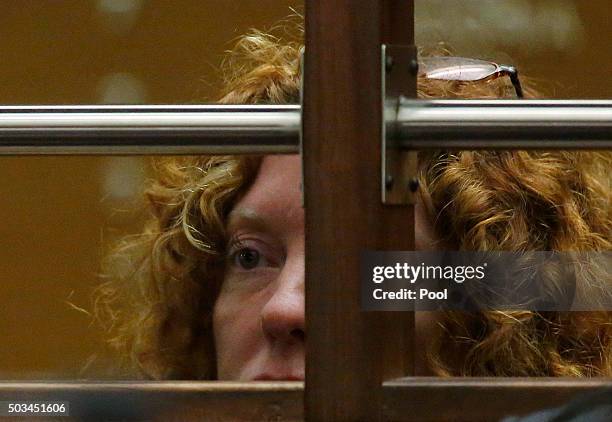 Tonya Couch mother of ``affluenza" teen Ethan Couch, appears in Los Angeles Superior court for an extradition hearing January 5 in Los Angeles,...