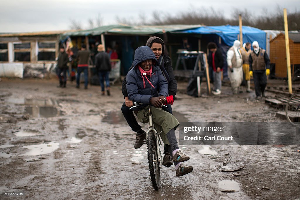 Harsh Winter Conditions For Those Living In The Migrant Camp In Calais