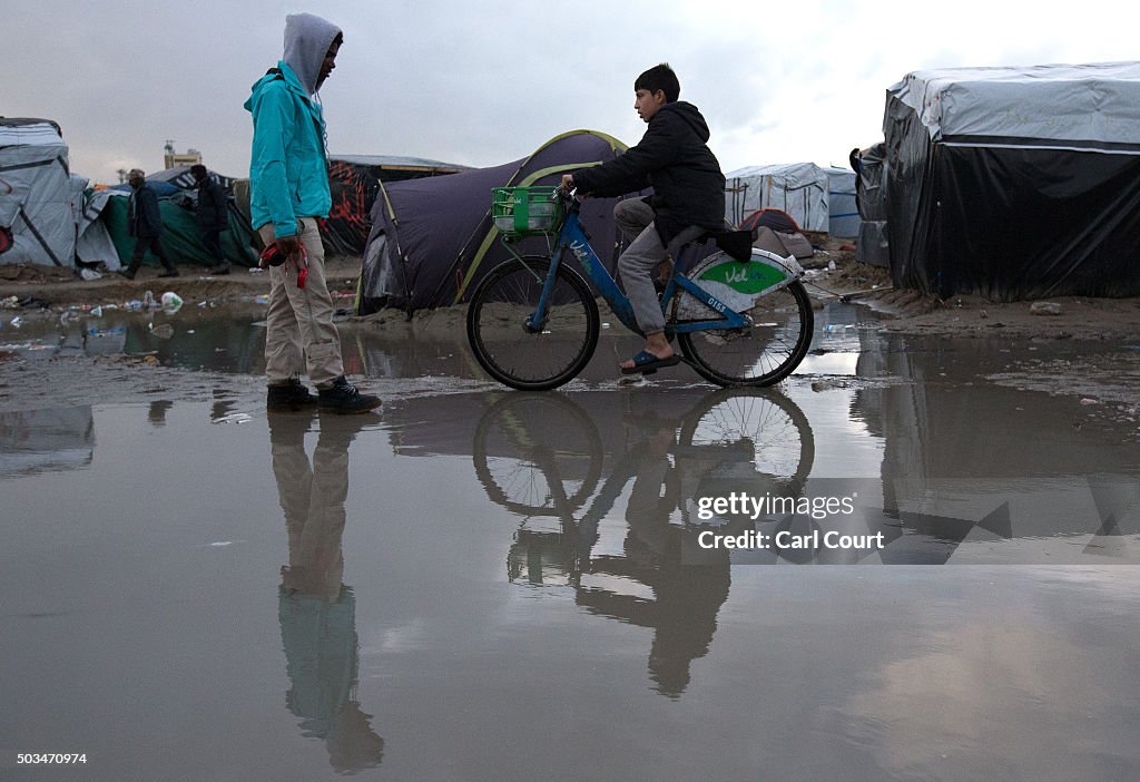 Harsh Winter Conditions For Those Living In The Migrant Camp In Calais