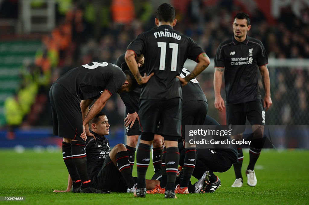 Stoke City v Liverpool - Capital One Cup Semi Final: First Leg