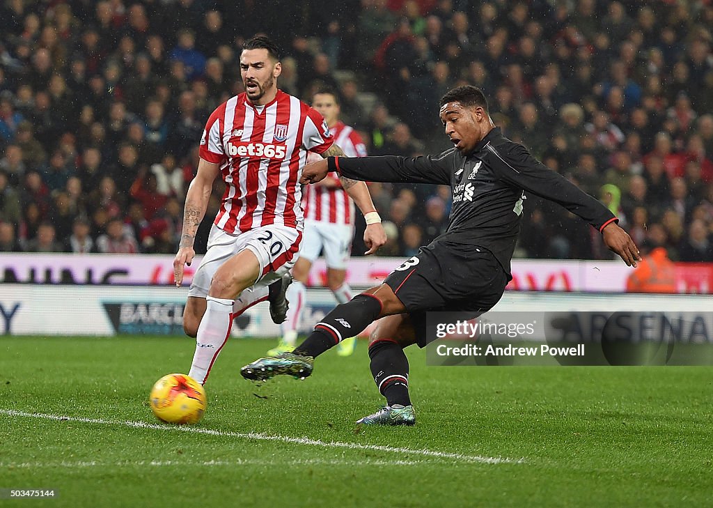 Stoke City v Liverpool - Capital One Cup Semi Final: First Leg