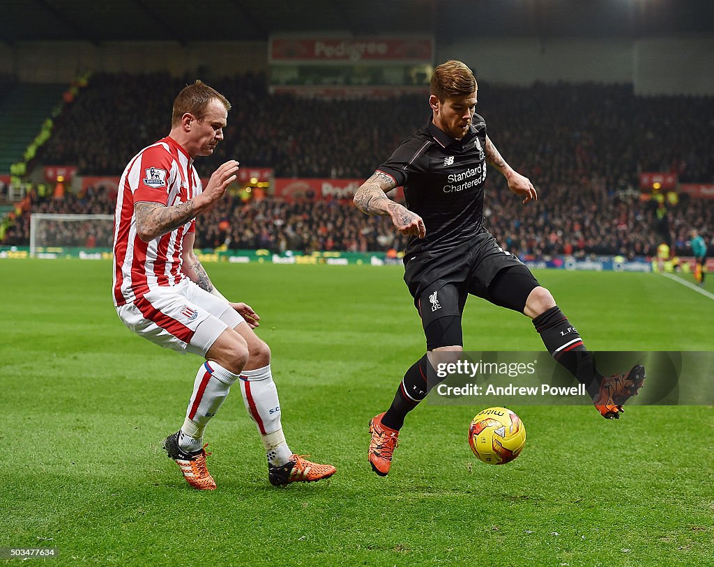 Stoke City v Liverpool - Capital One Cup Semi Final: First Leg