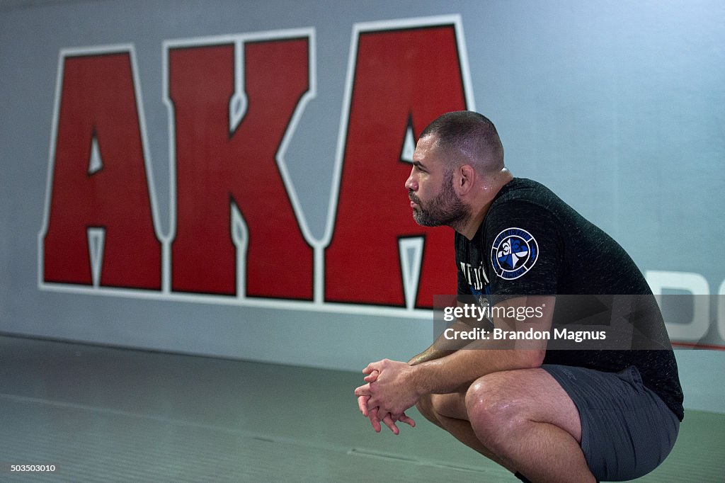 Cain Velasquez Media Day in San Jose