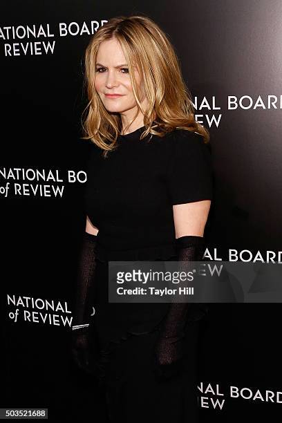 Actress Jennifer Jason Leigh attends the 2015 National Board of Review Gala at Cipriani 42nd Street on January 5, 2016 in New York City.