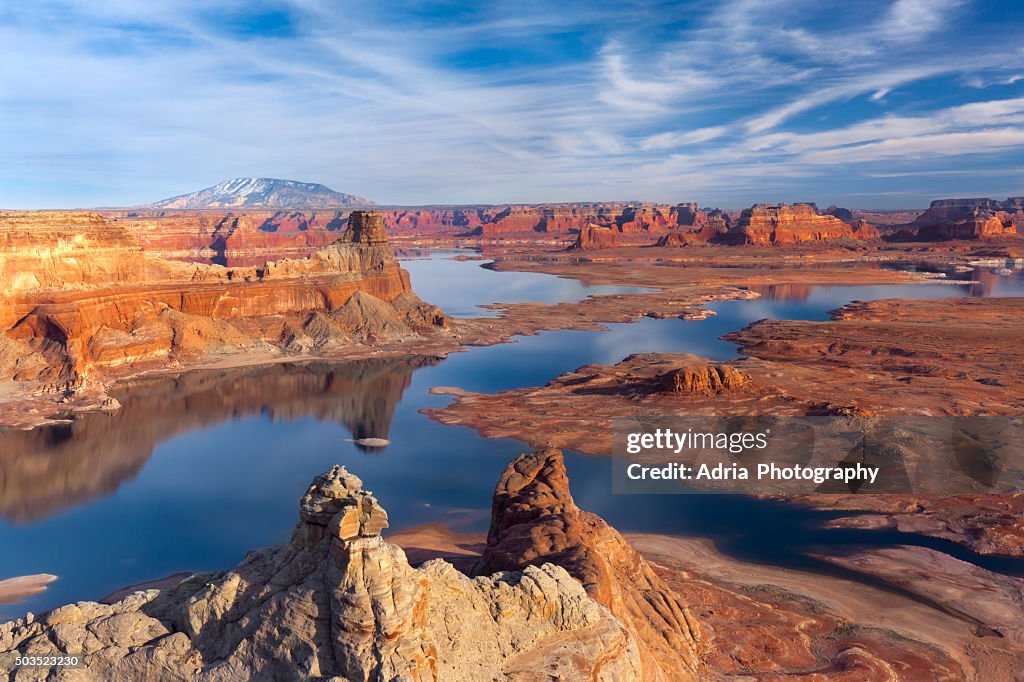 Alstrom Point Alstrom Point And Lake Powell High-Res Stock Photo - Getty Images
