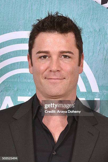 Yannick Bisson attends the Ovation 2016 Winter TCA Tour introducing three series featuring Rachel Hunter, Reza Aslan, Norman Lear And Yannick Bisson...