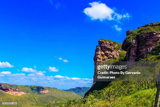 mountain in chapada diamantina - cordilheira montanha ストックフォトと画像