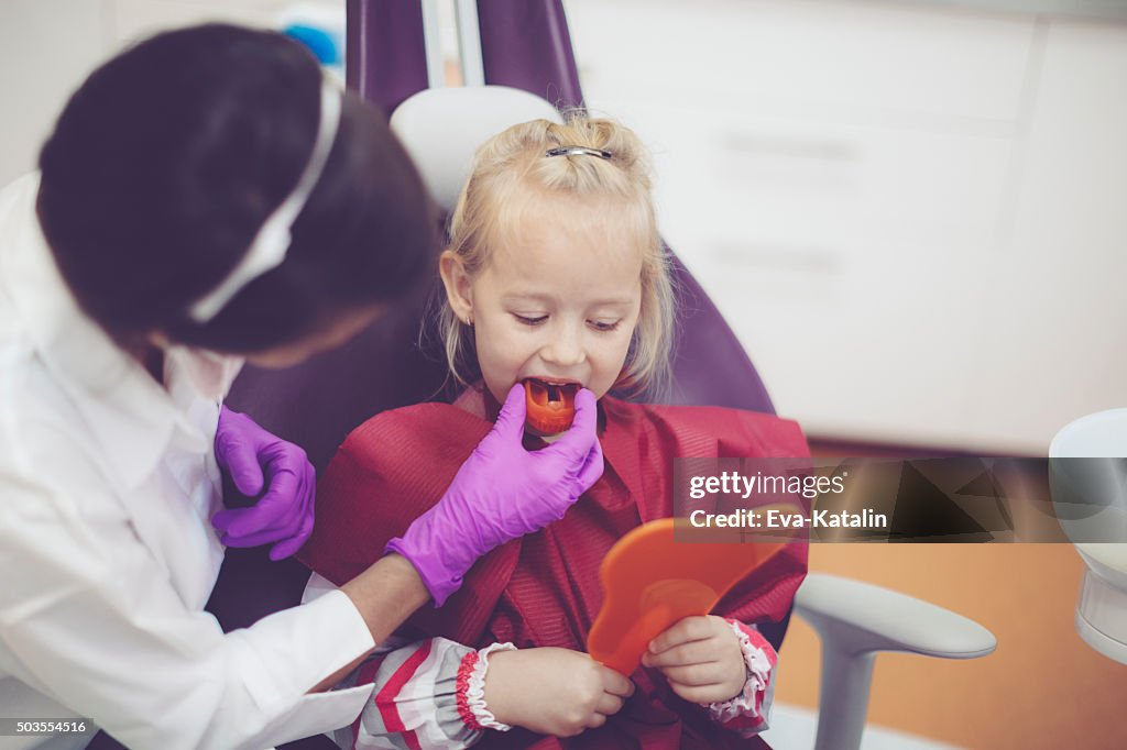 At the dentist's office