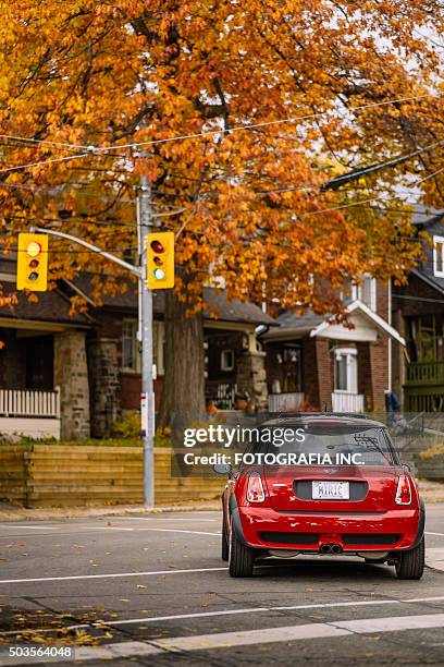 red jcw - corner stock pictures, royalty-free photos & images