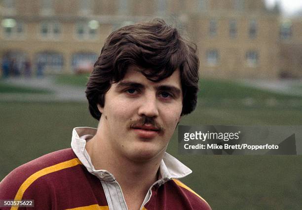 Stuart Barnes of the Bristol rugby union team, circa 1984.