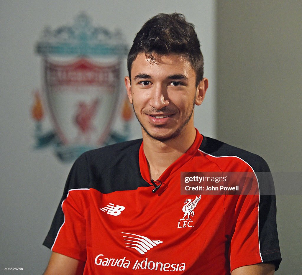 Liverpool Unveil New Signing Marko Grujic